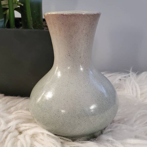 Vintage Things Jamaican 1984 Hand Made Glazed Terracotta Vase - Picture 2 of 6